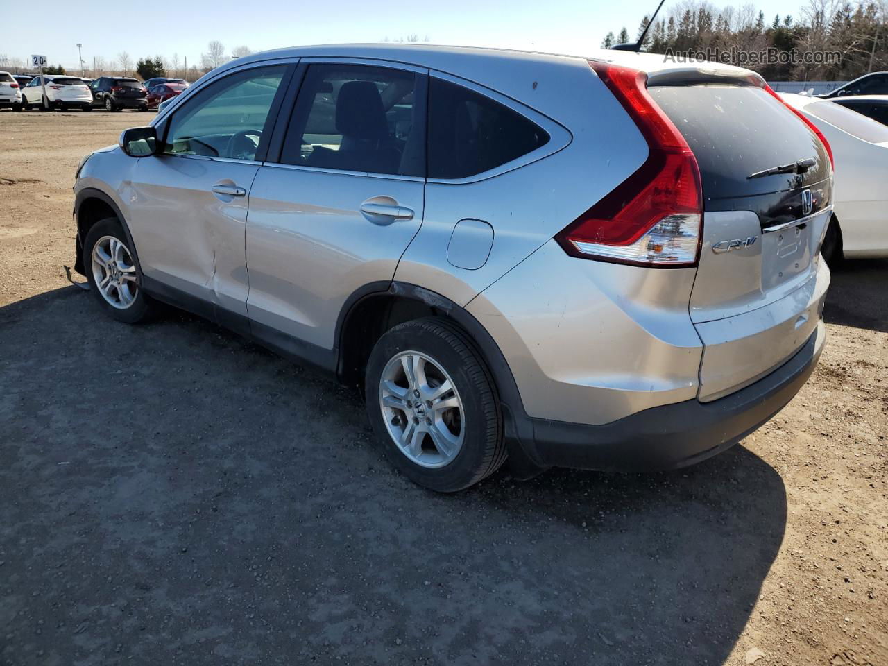 2012 Honda Cr-v Exl Серебряный vin: 2HKRM4H77CH103346