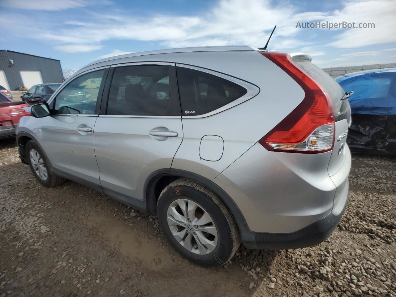 2012 Honda Cr-v Exl Silver vin: 2HKRM4H77CH612210