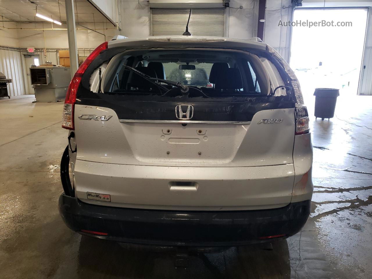 2013 Honda Cr-v Exl Silver vin: 2HKRM4H77DH617442