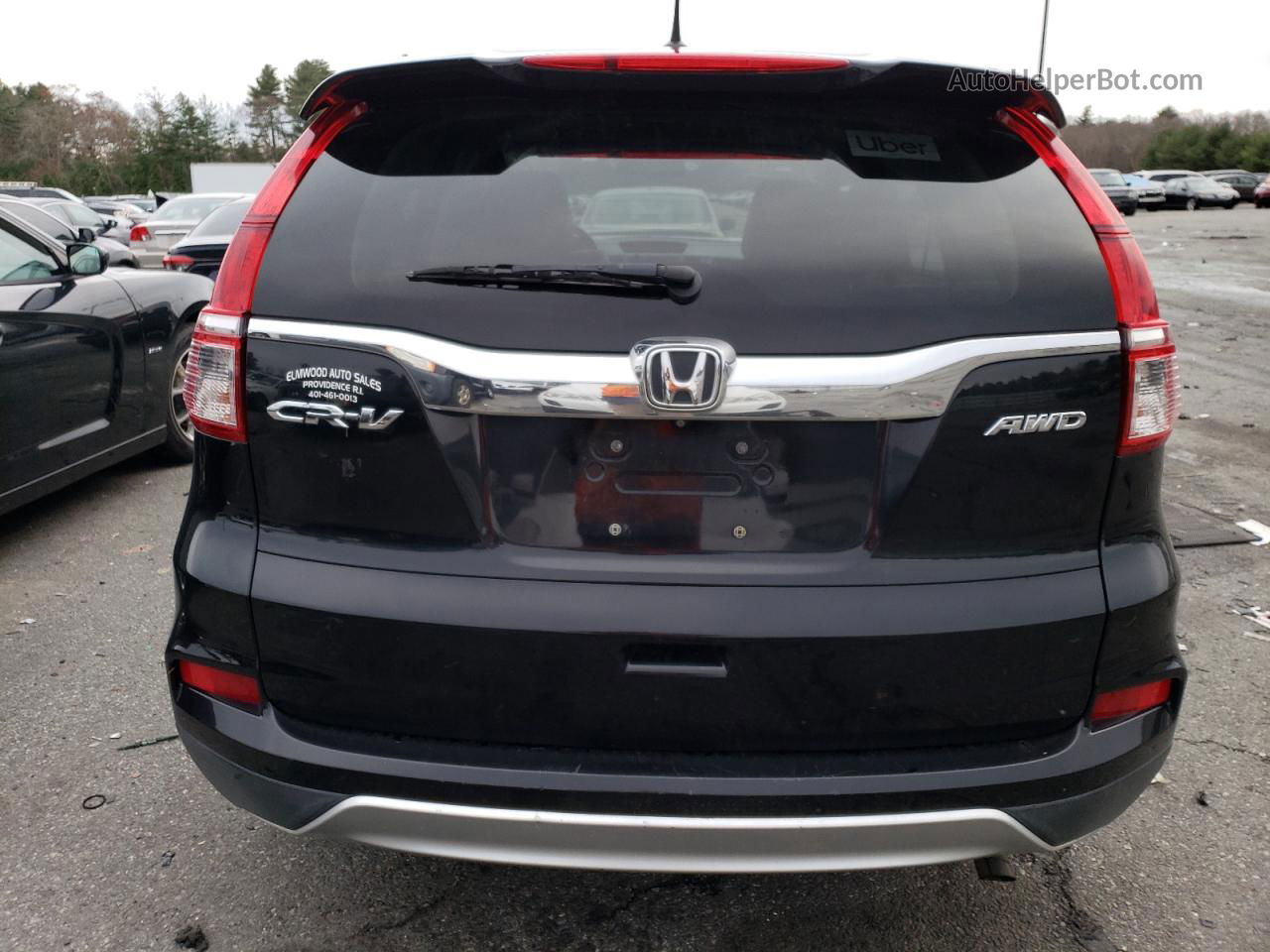 2015 Honda Cr-v Exl Black vin: 2HKRM4H77FH643171