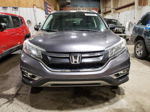 2016 Honda Cr-v Exl Gray vin: 2HKRM4H77GH621687