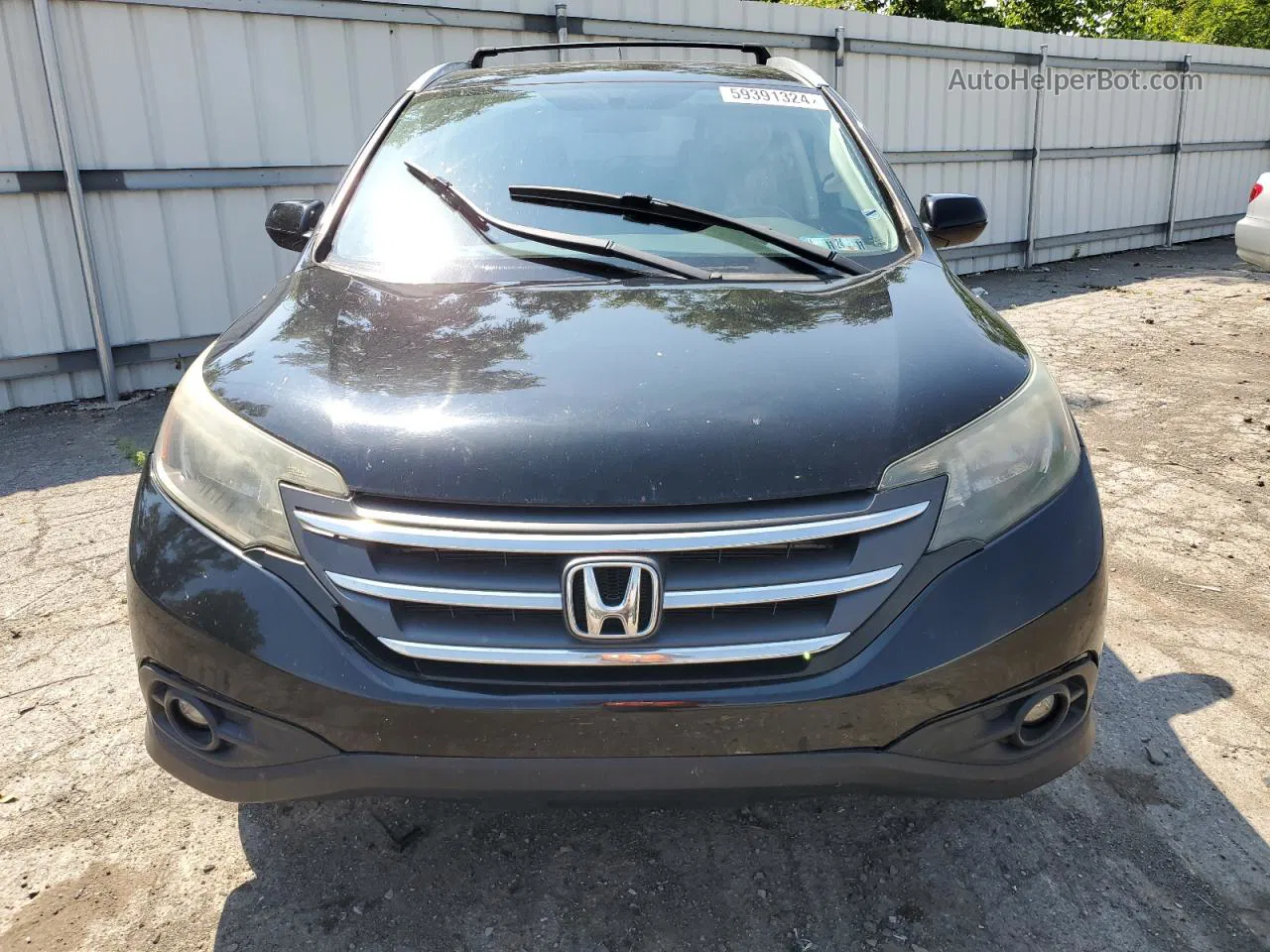 2012 Honda Cr-v Exl Черный vin: 2HKRM4H78CH600907