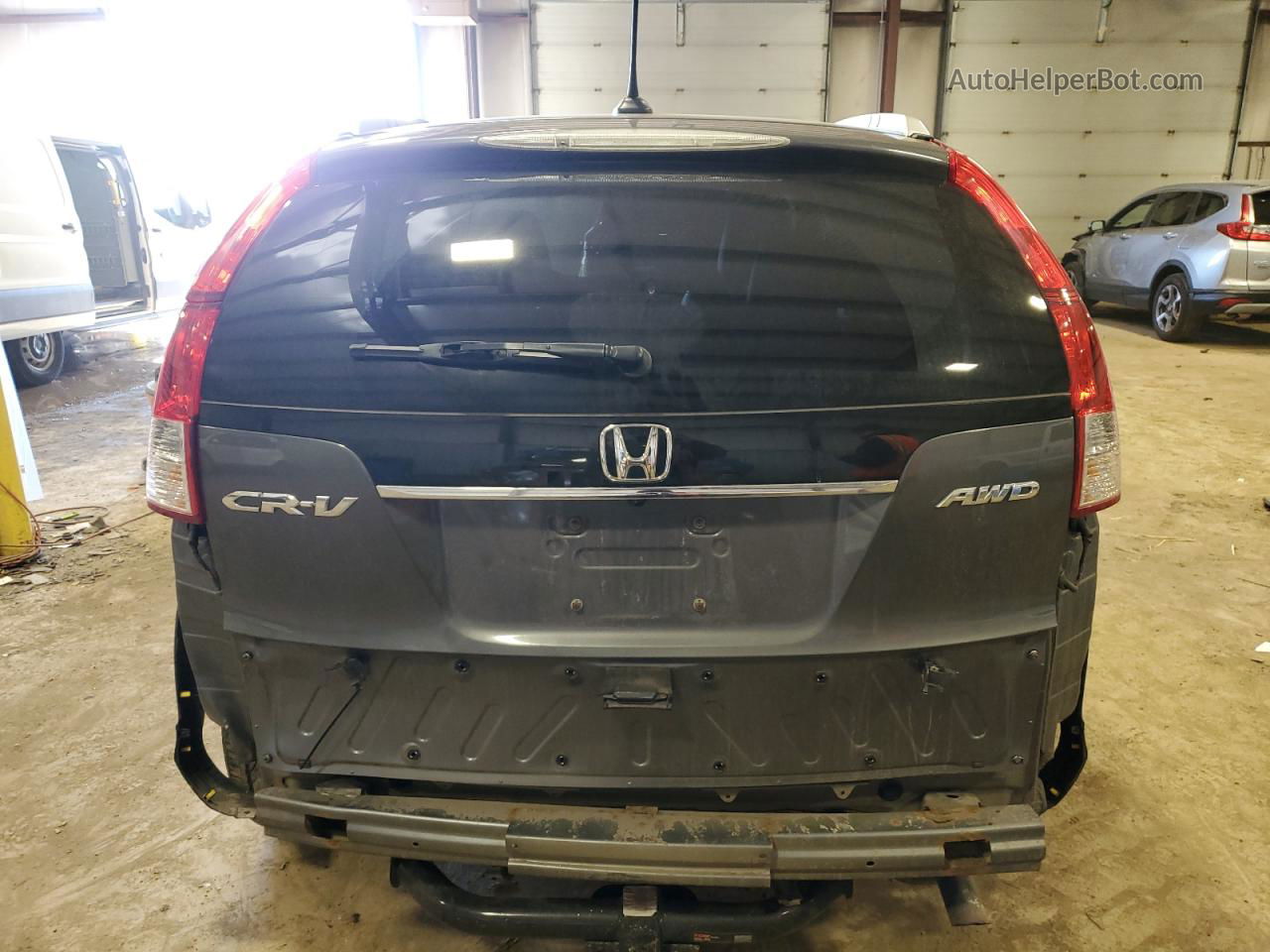 2012 Honda Cr-v Exl Серый vin: 2HKRM4H78CH621577