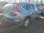 2012 Honda Cr-v Exl Blue vin: 2HKRM4H78CH628366