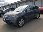 2013 Honda Cr-v Exl Silver vin: 2HKRM4H78DH668769