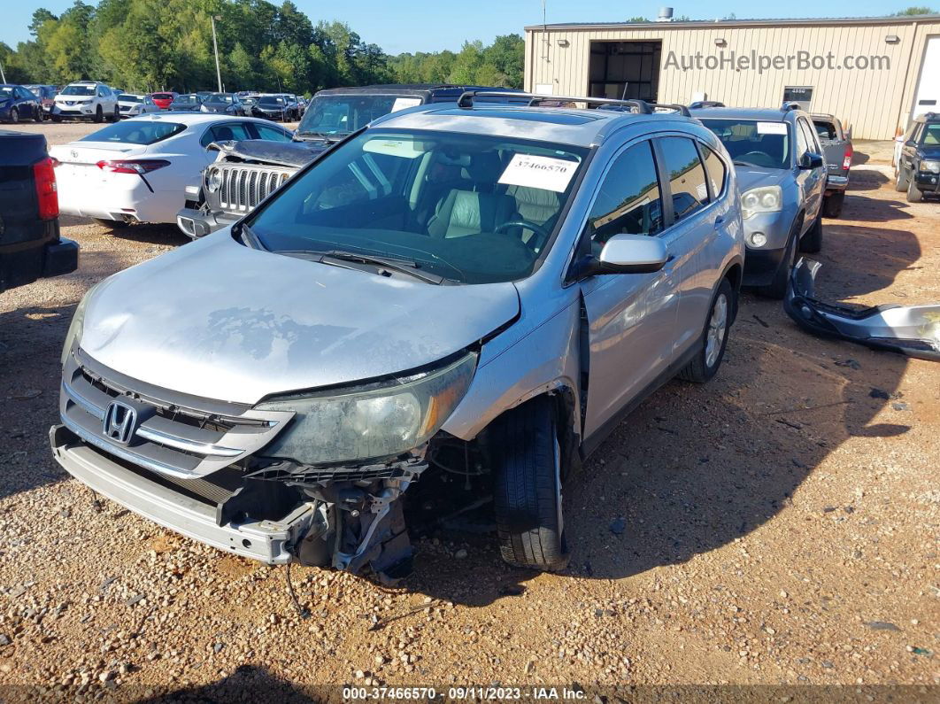 2013 Honda Cr-v Ex-l Silver vin: 2HKRM4H78DH673244