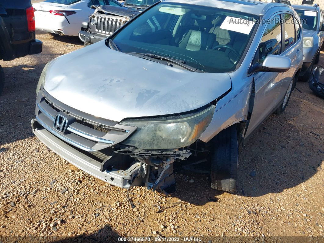 2013 Honda Cr-v Ex-l Silver vin: 2HKRM4H78DH673244