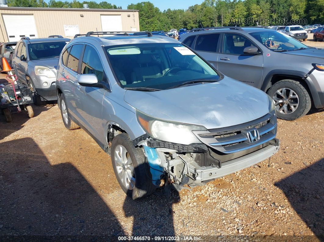 2013 Honda Cr-v Ex-l Silver vin: 2HKRM4H78DH673244