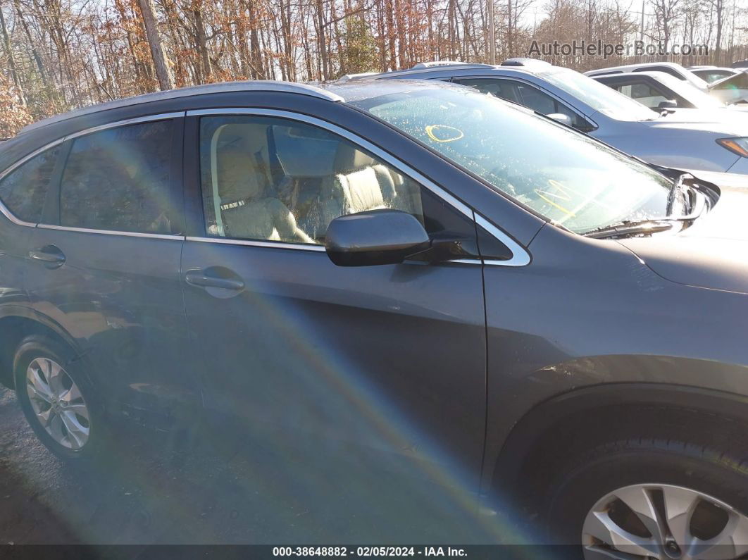 2013 Honda Cr-v Ex-l Серый vin: 2HKRM4H78DH684227