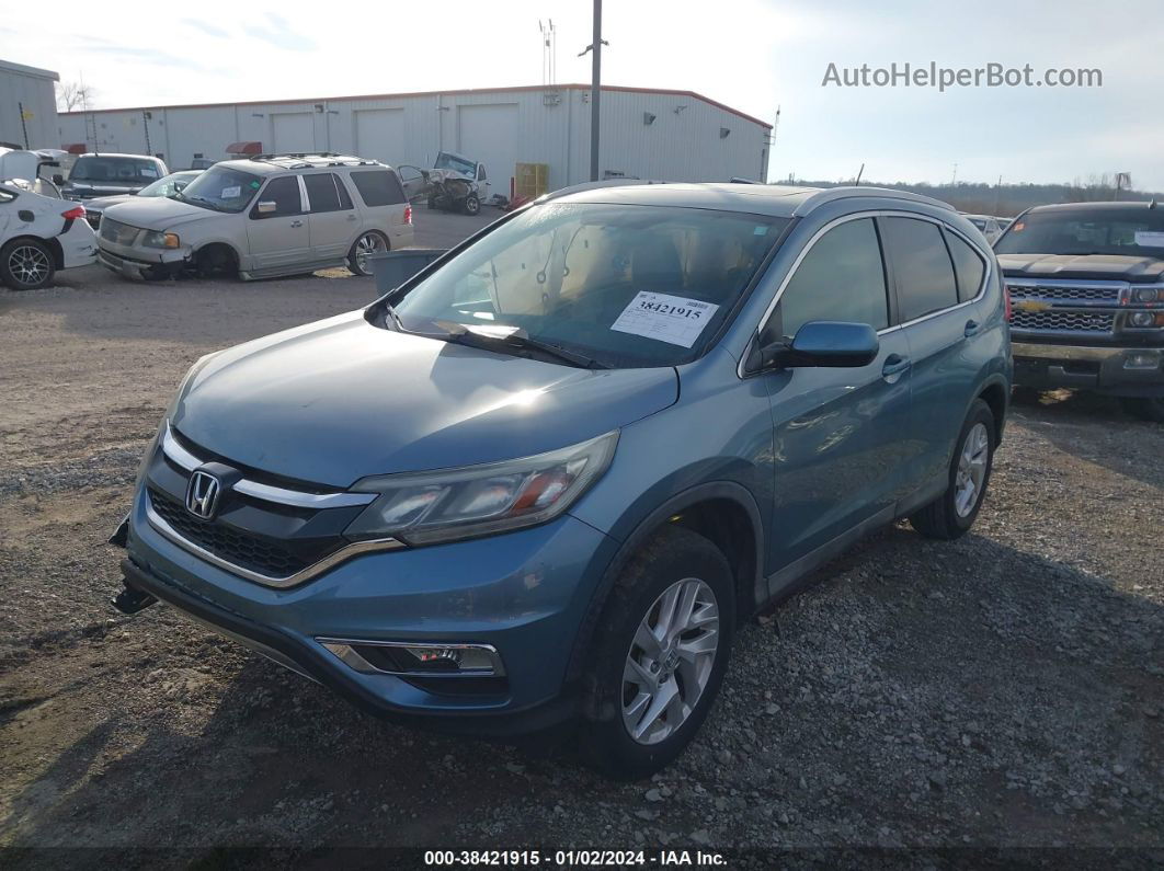 2016 Honda Cr-v Ex-l Синий vin: 2HKRM4H78GH625490