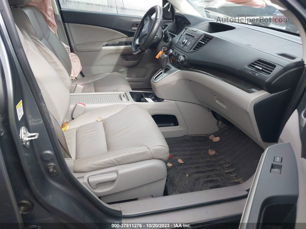 2012 Honda Cr-v Ex-l Серый vin: 2HKRM4H79CH601337