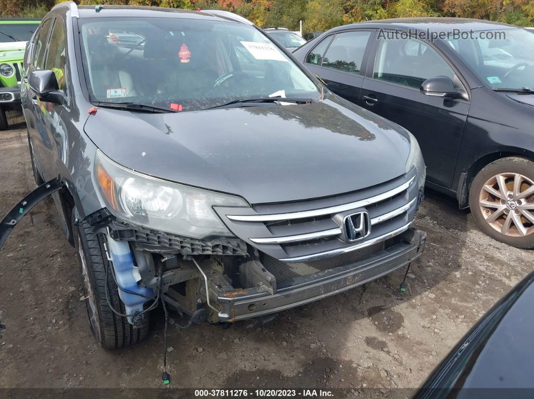 2012 Honda Cr-v Ex-l Серый vin: 2HKRM4H79CH601337