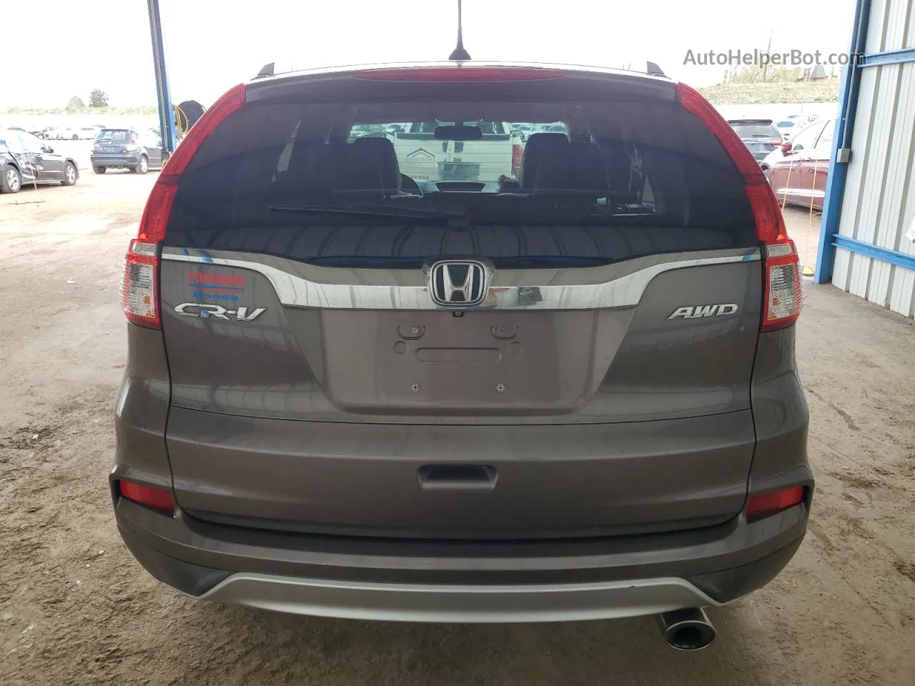 2015 Honda Cr-v Exl Brown vin: 2HKRM4H79FH617073