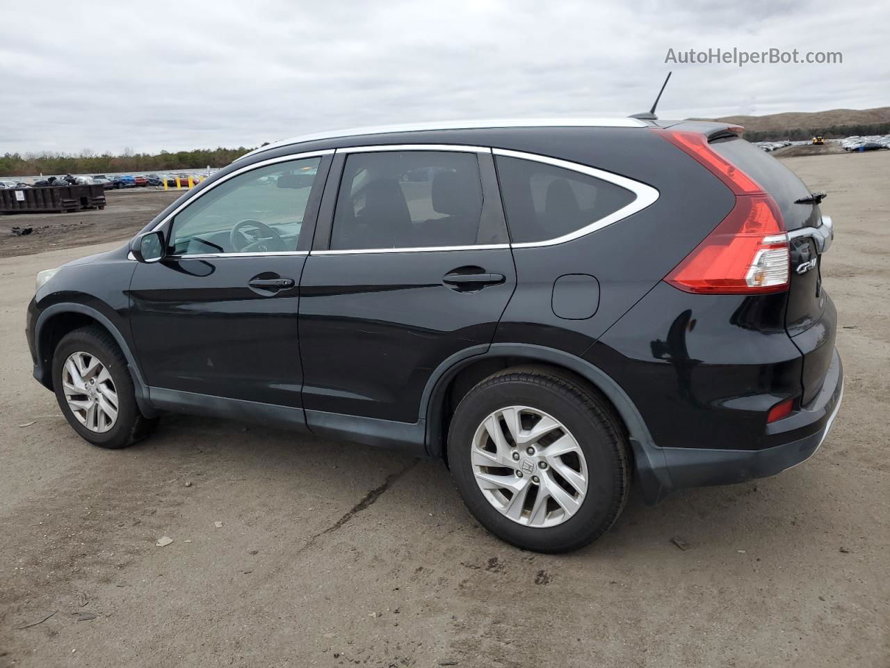 2015 Honda Cr-v Exl Black vin: 2HKRM4H79FH659145