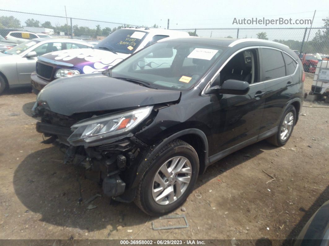 2016 Honda Cr-v Ex-l Черный vin: 2HKRM4H79GH686847