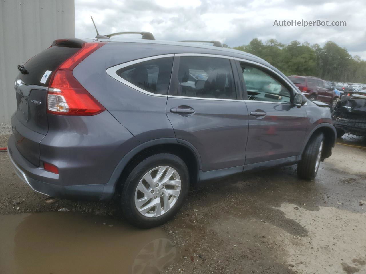 2016 Honda Cr-v Exl Gray vin: 2HKRM4H79GH719121