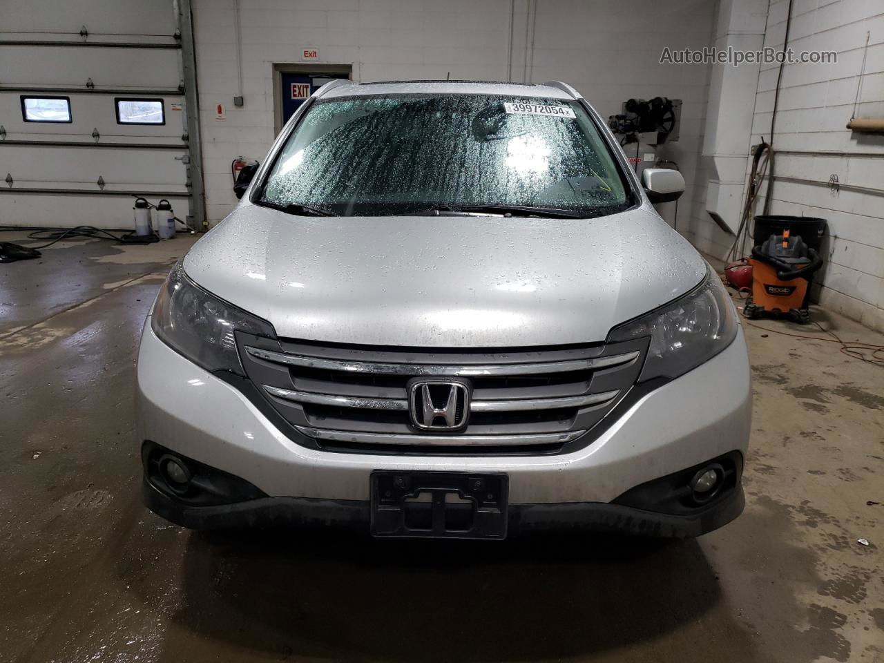 2013 Honda Cr-v Exl Silver vin: 2HKRM4H7XDH603356