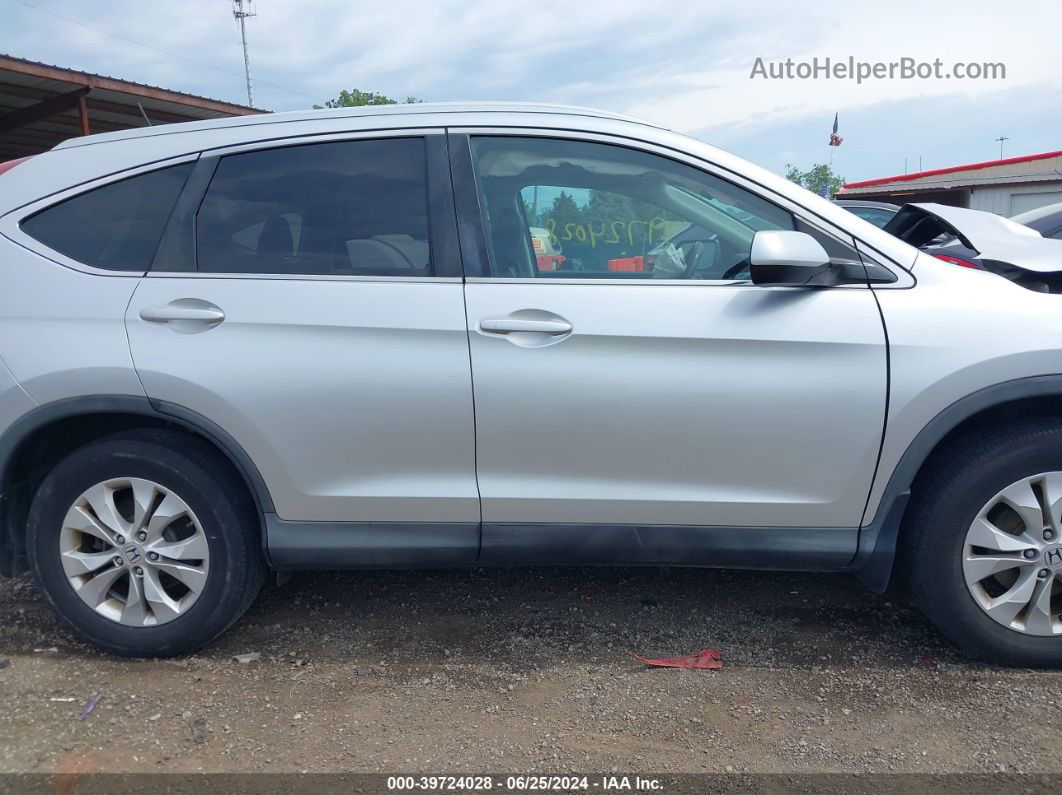 2013 Honda Cr-v Ex-l Silver vin: 2HKRM4H7XDH670698