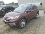 2016 Honda Cr-v Exl Burgundy vin: 2HKRM4H7XGH642761