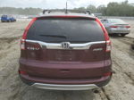 2016 Honda Cr-v Exl Burgundy vin: 2HKRM4H7XGH642761