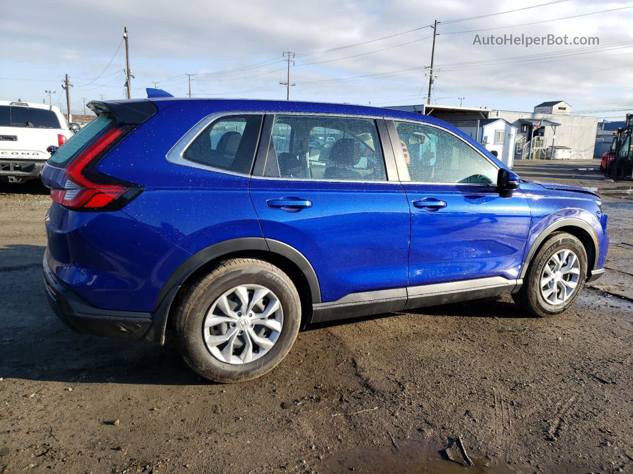 2023 Honda Cr-v Lx Blue vin: 2HKRS3H24PH305345