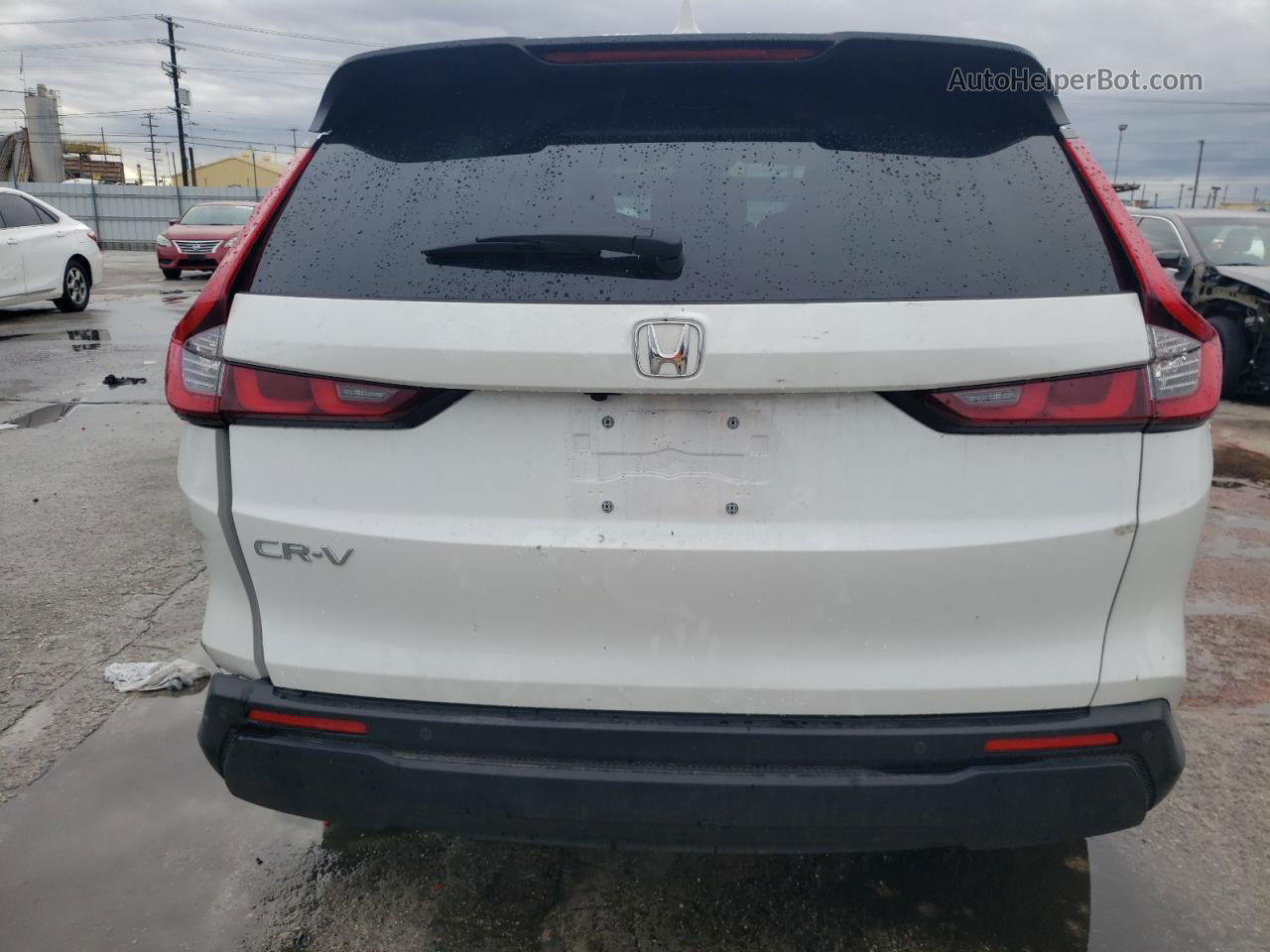 2023 Honda Cr-v Exl White vin: 2HKRS3H75PH304541