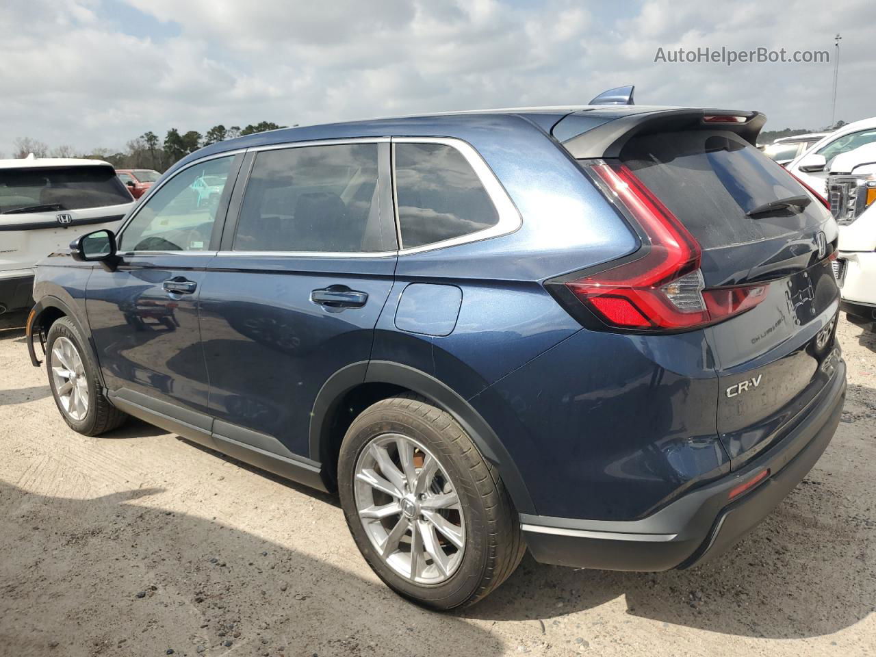 2023 Honda Cr-v Exl Blue vin: 2HKRS3H77PH302175