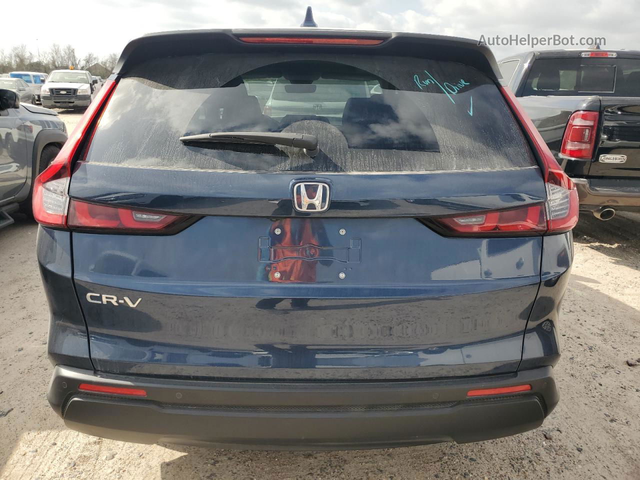 2023 Honda Cr-v Exl Blue vin: 2HKRS3H77PH302175