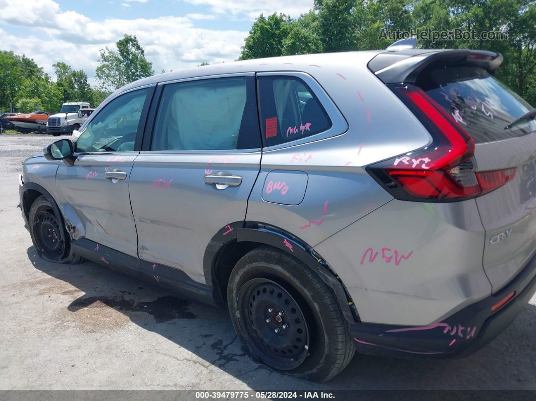 2023 Honda Cr-v Lx Awd Silver vin: 2HKRS4H24PH417214