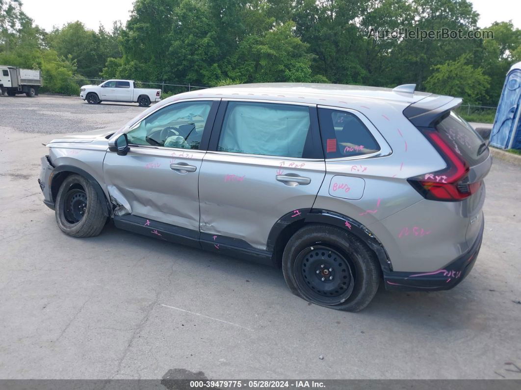 2023 Honda Cr-v Lx Awd Silver vin: 2HKRS4H24PH417214