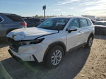 2023 Honda Cr-v Lx White vin: 2HKRS4H24PH429041