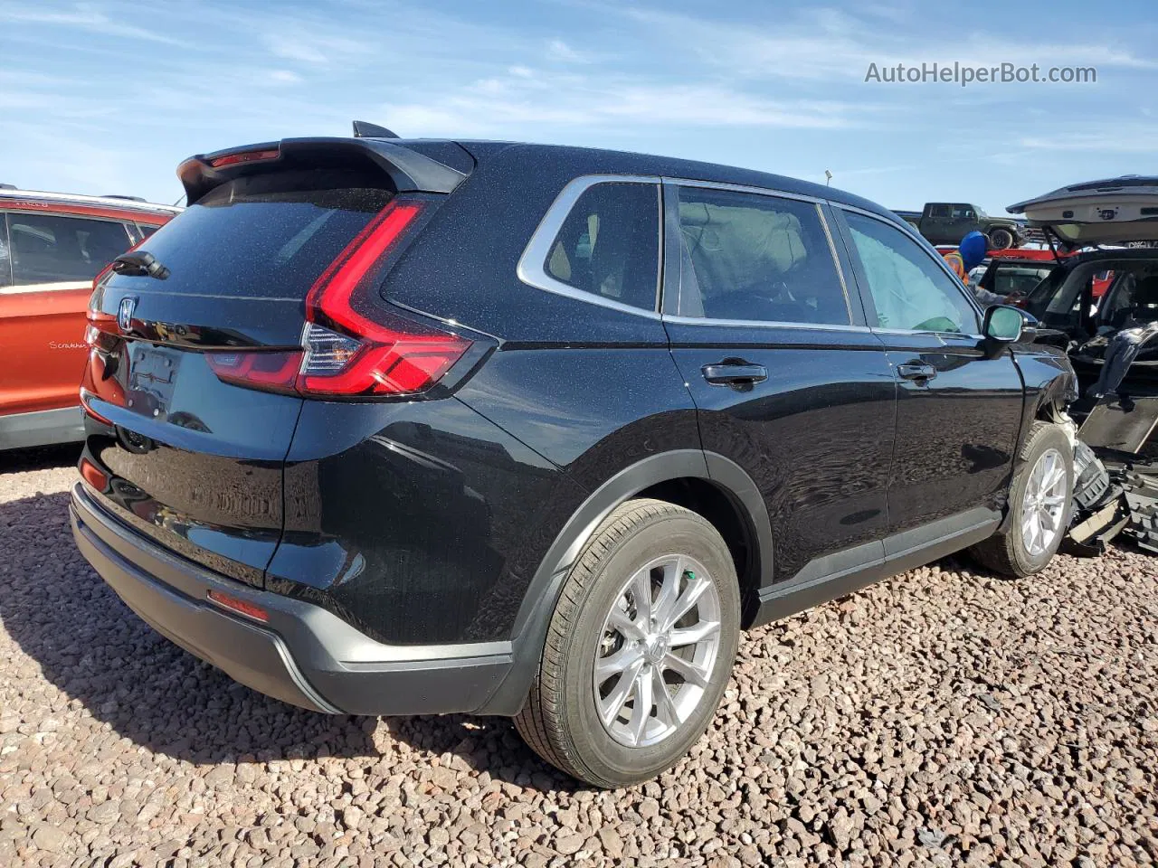 2023 Honda Cr-v Ex Black vin: 2HKRS4H40PH413646