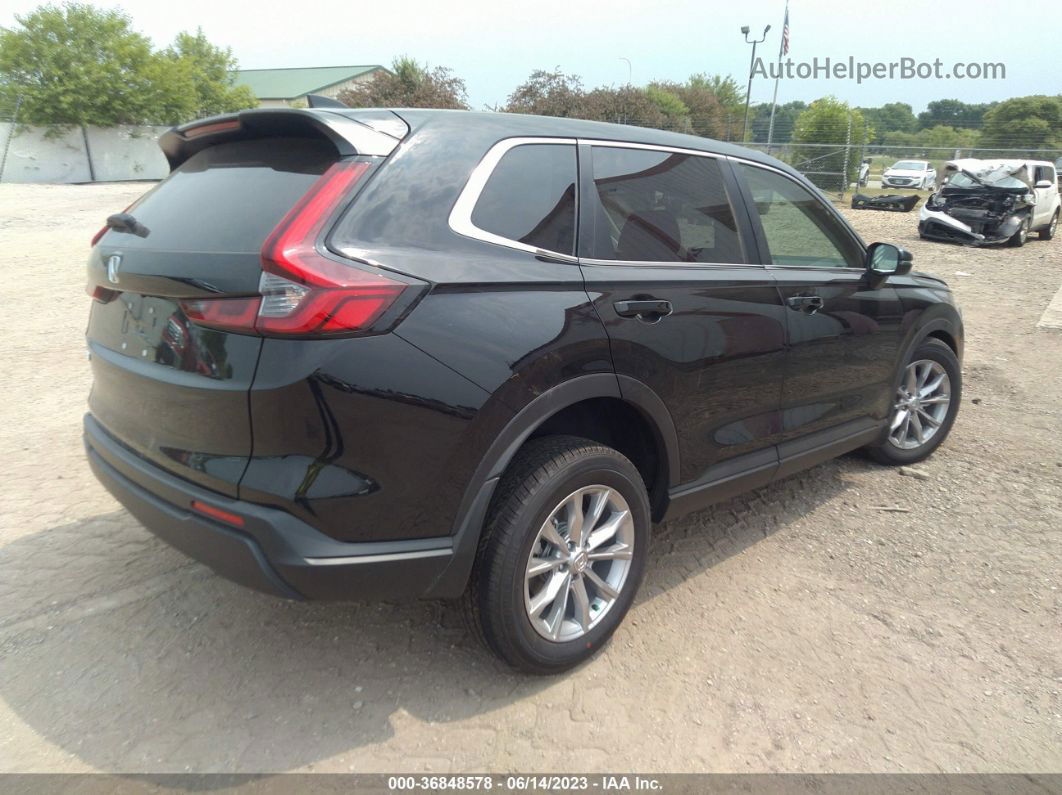 2023 Honda Cr-v Ex Awd Черный vin: 2HKRS4H45PH422262