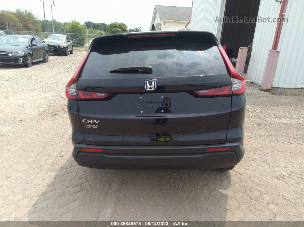 2023 Honda Cr-v Ex Awd Black vin: 2HKRS4H45PH422262