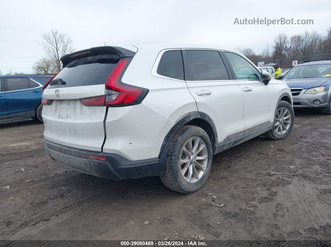 2023 Honda Cr-v Ex Awd White vin: 2HKRS4H48PH408713