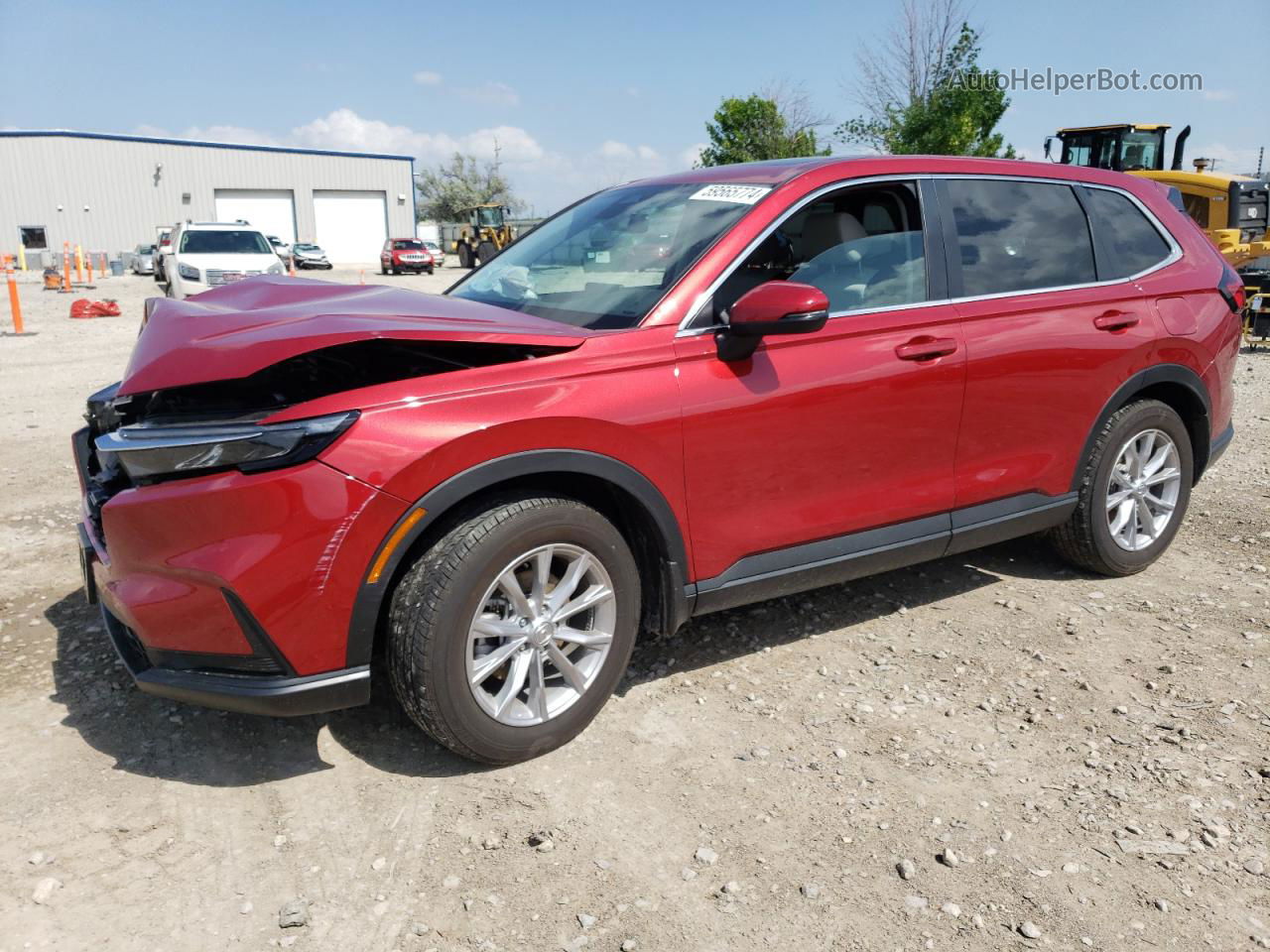 2023 Honda Cr-v Ex Red vin: 2HKRS4H49PH404279