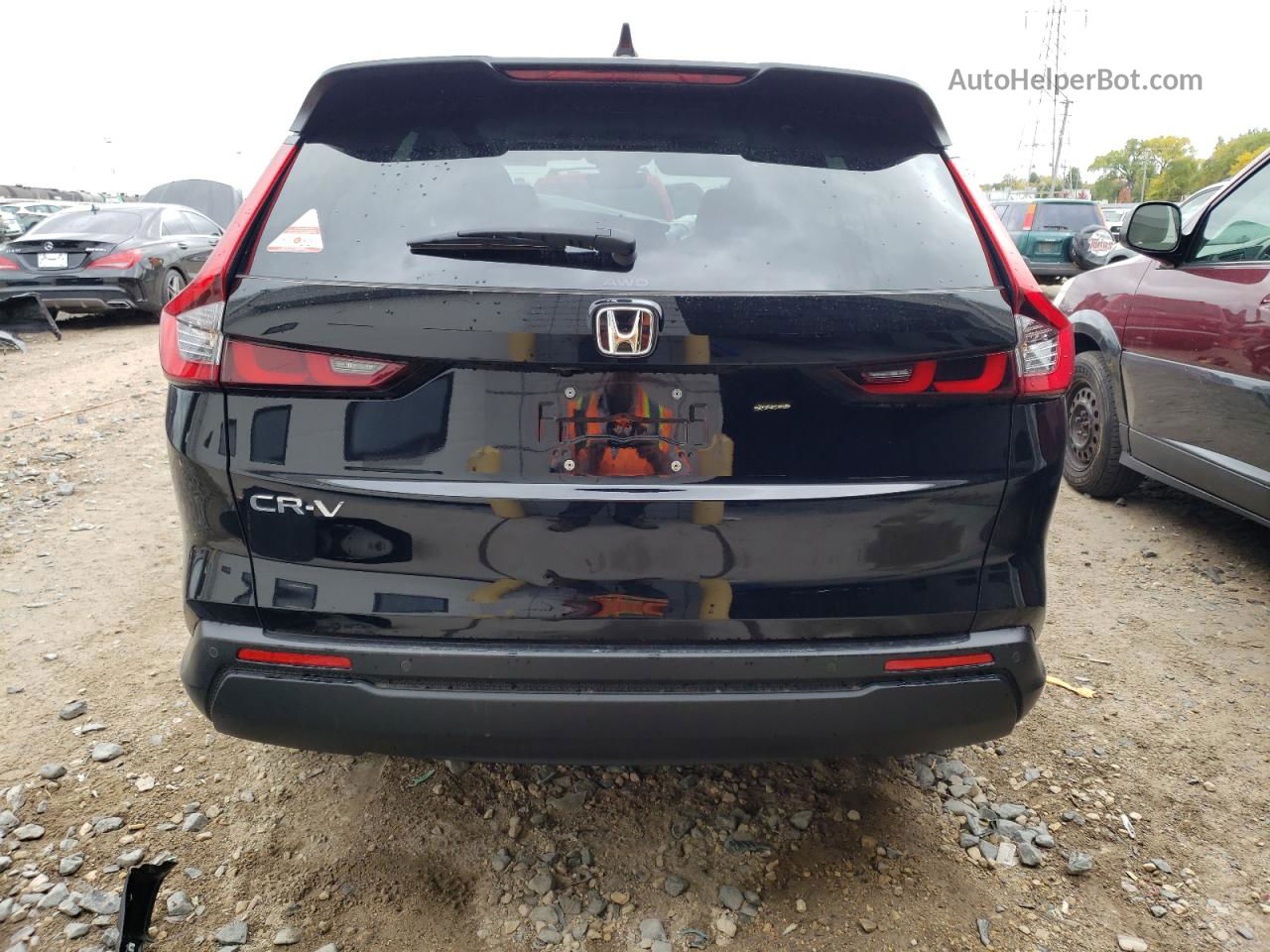 2023 Honda Cr-v Exl Черный vin: 2HKRS4H73PH402988