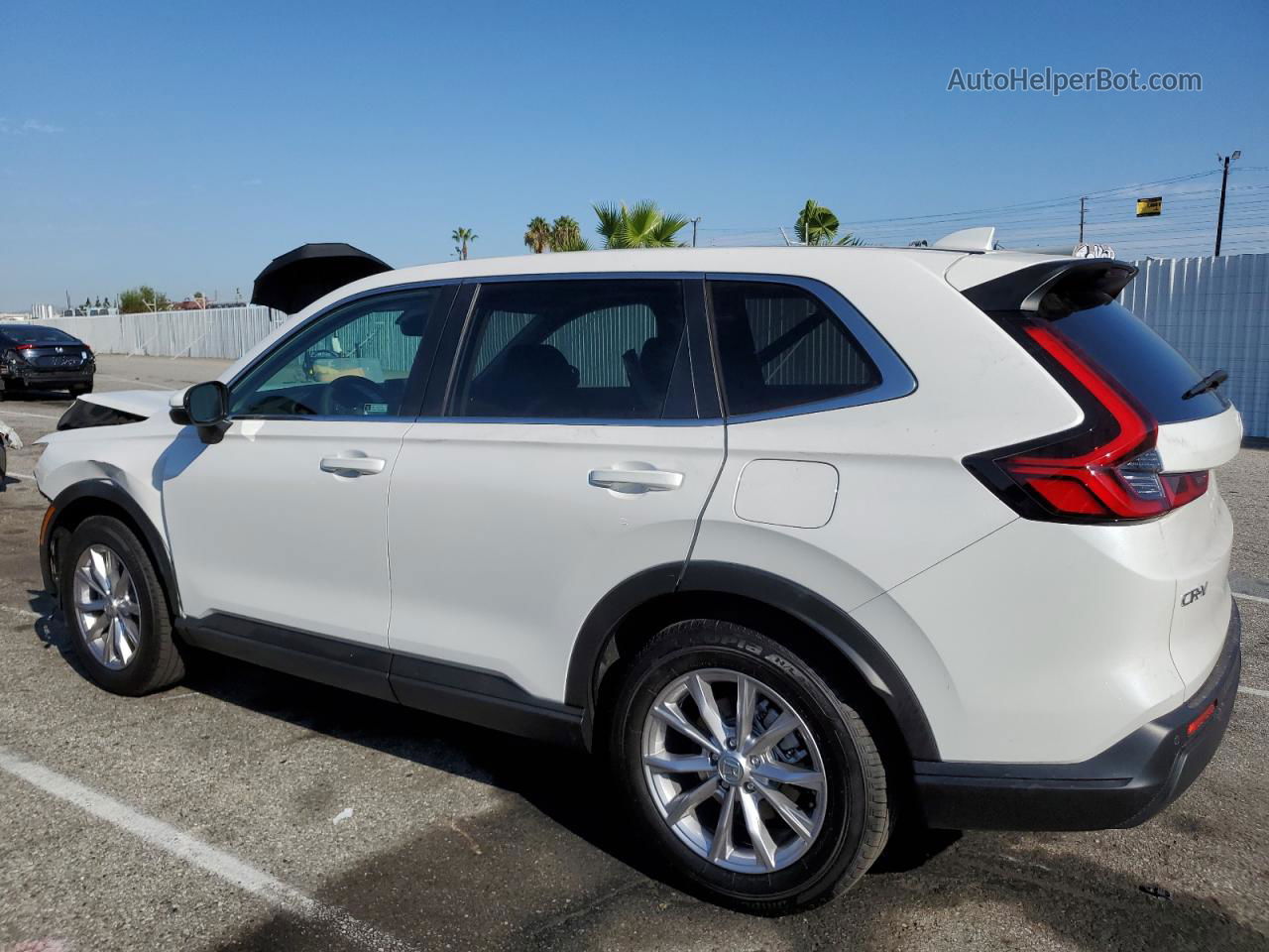 2023 Honda Cr-v Exl White vin: 2HKRS4H75PH435460