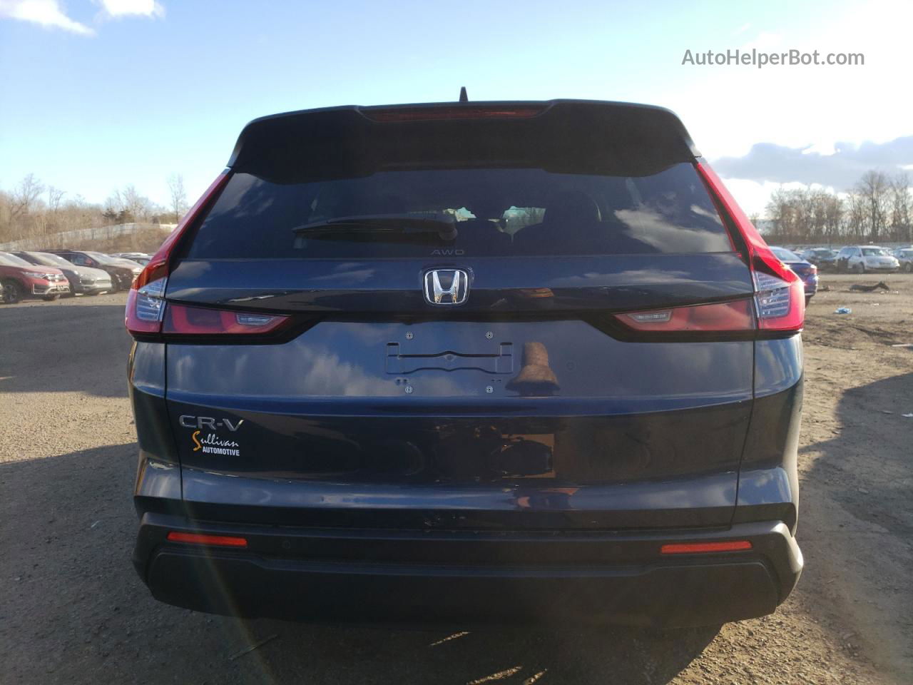 2023 Honda Cr-v Exl Синий vin: 2HKRS4H76PH438500