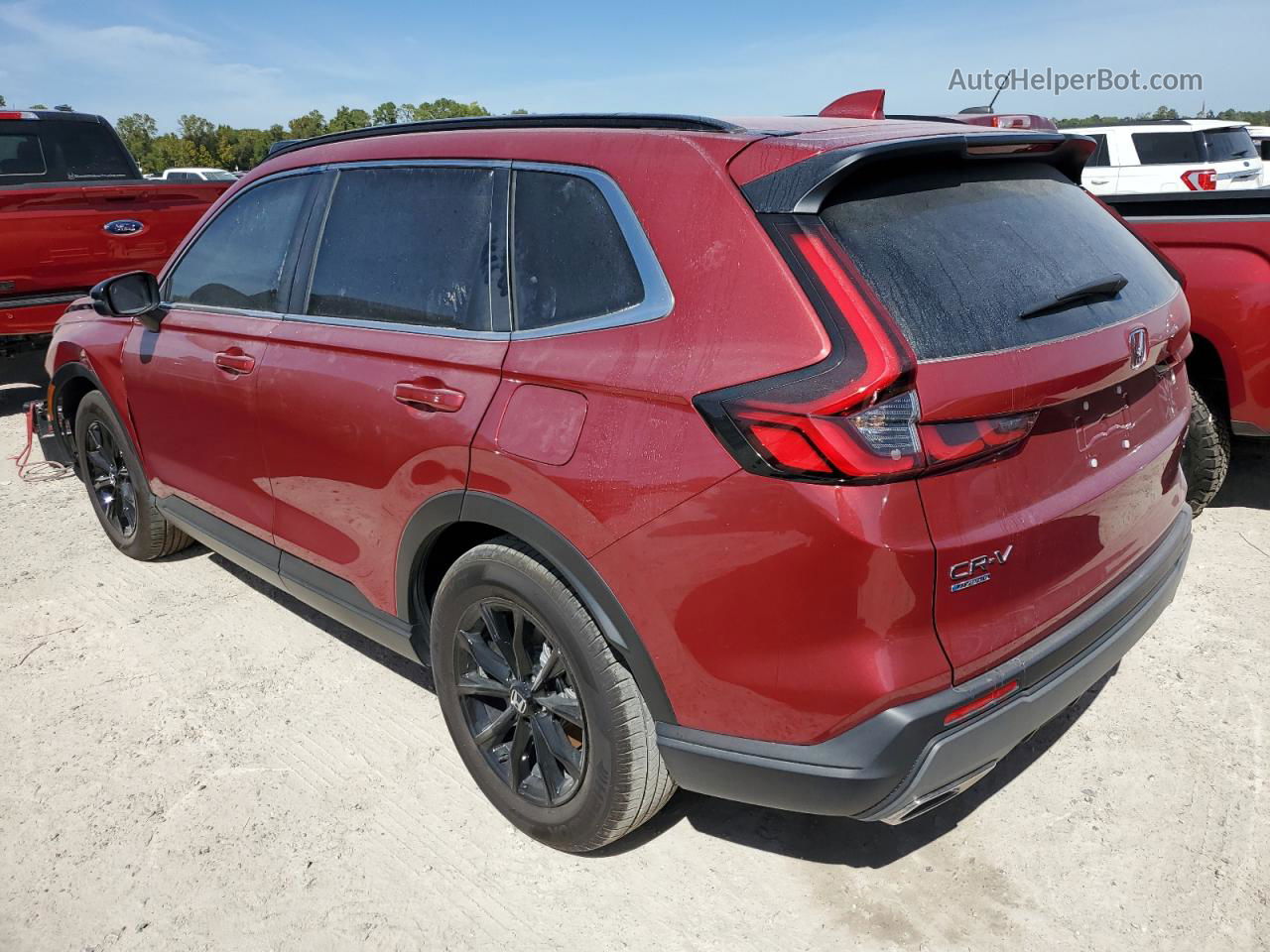 2023 Honda Cr-v Sport Red vin: 2HKRS5H50PH708941