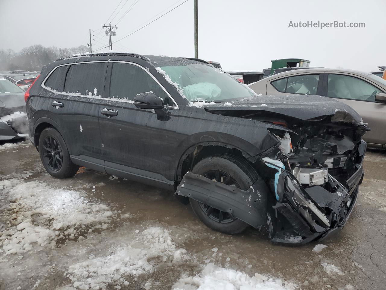 2023 Honda Cr-v Sport Black vin: 2HKRS5H53PH701739