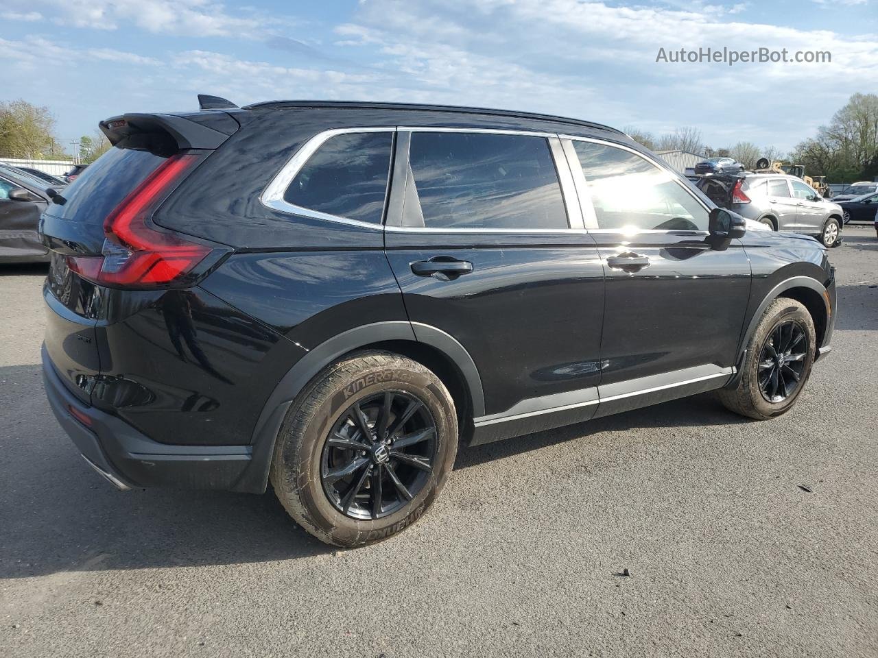 2023 Honda Cr-v Sport Черный vin: 2HKRS5H53PH701739