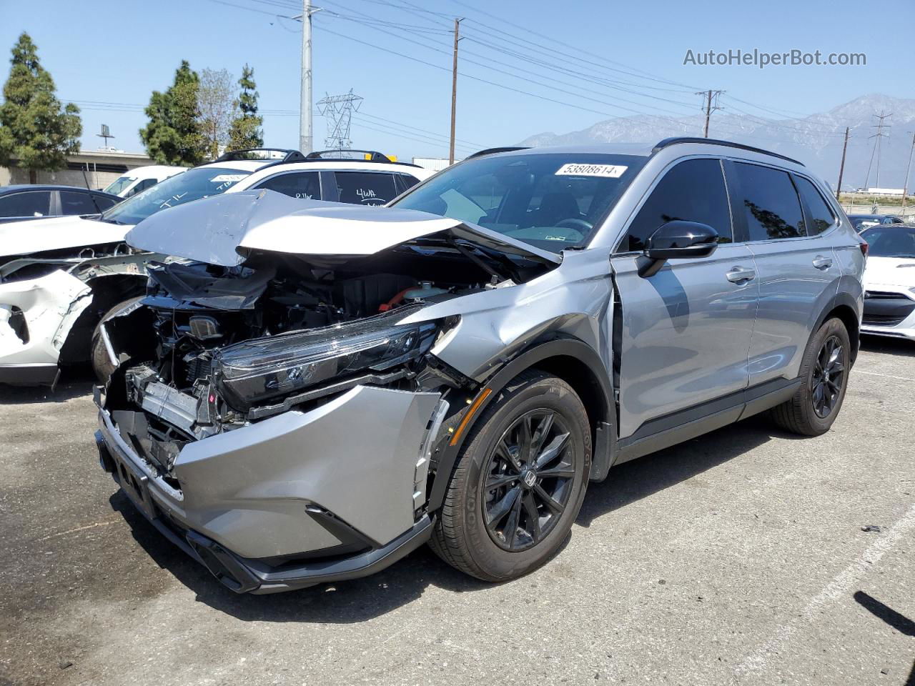 2023 Honda Cr-v Sport Silver vin: 2HKRS5H54PH716069