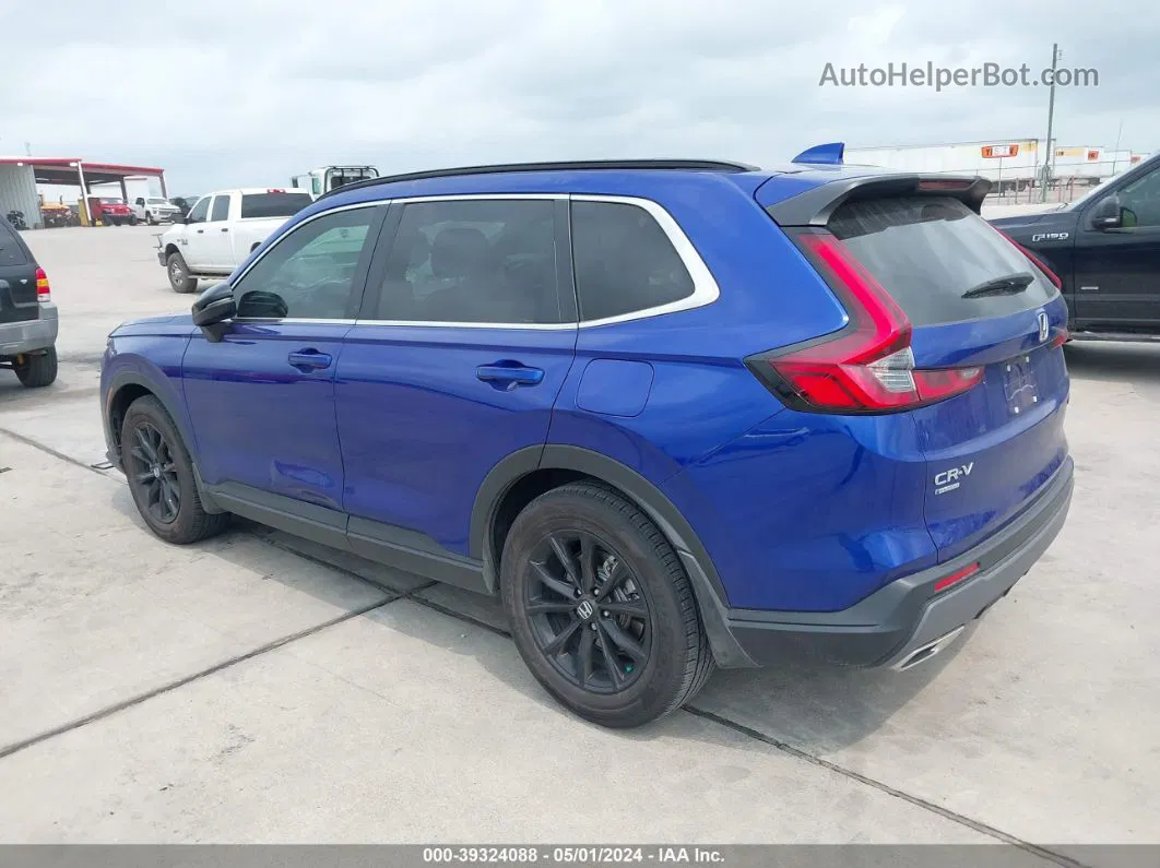 2023 Honda Cr-v Hybrid Sport Blue vin: 2HKRS5H56PH702514