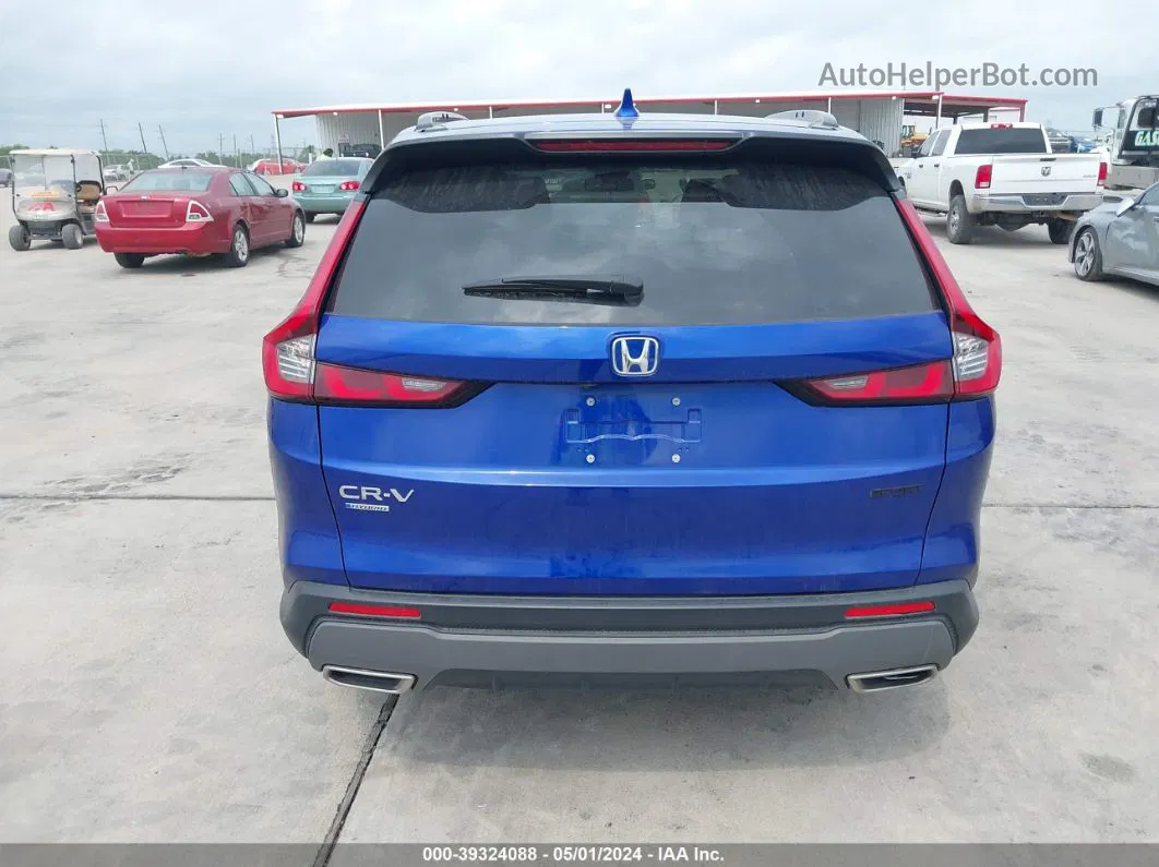 2023 Honda Cr-v Hybrid Sport Blue vin: 2HKRS5H56PH702514