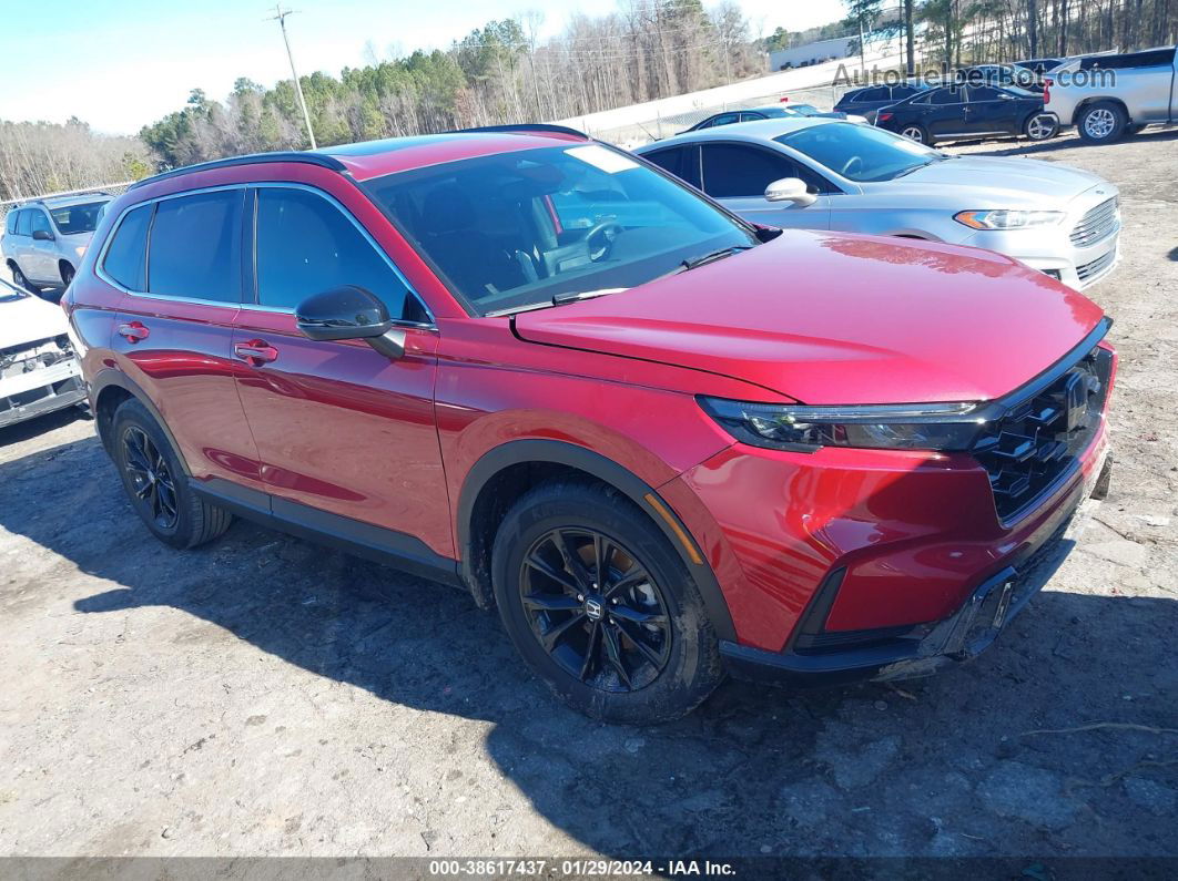 2023 Honda Cr-v Hybrid Sport Red vin: 2HKRS5H58PH700456