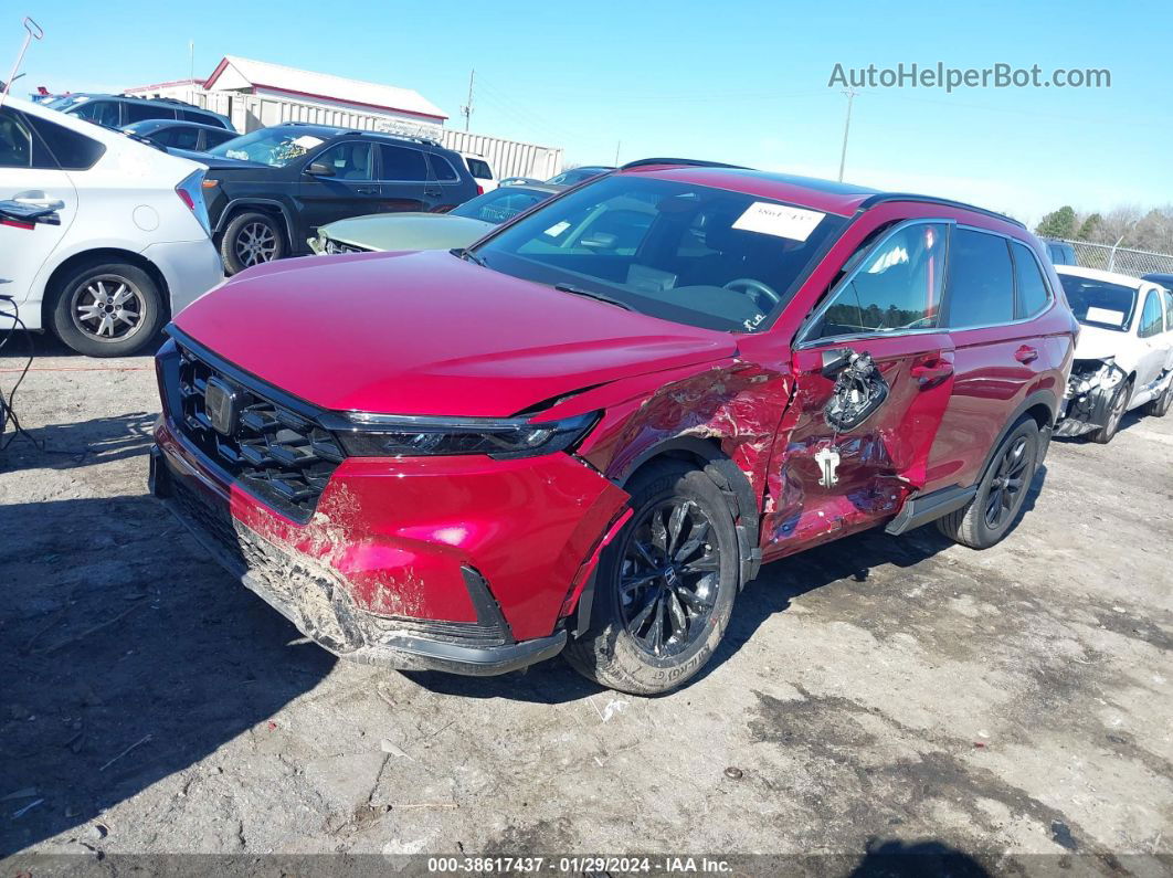 2023 Honda Cr-v Hybrid Sport Red vin: 2HKRS5H58PH700456