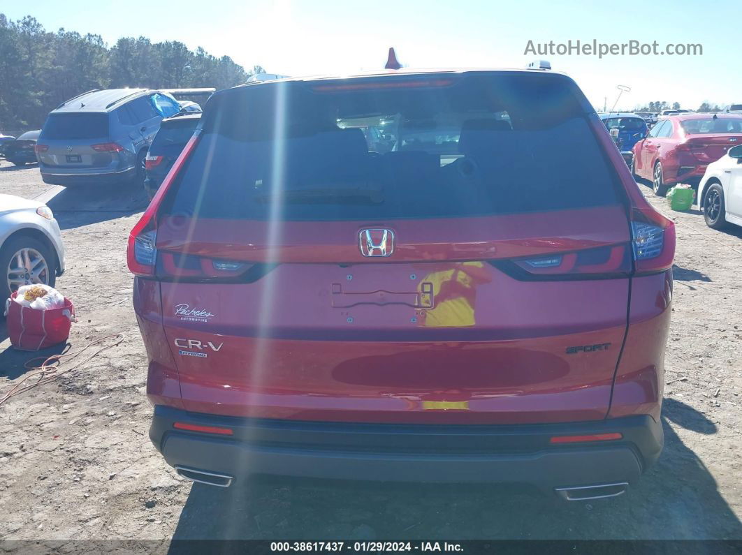 2023 Honda Cr-v Hybrid Sport Red vin: 2HKRS5H58PH700456