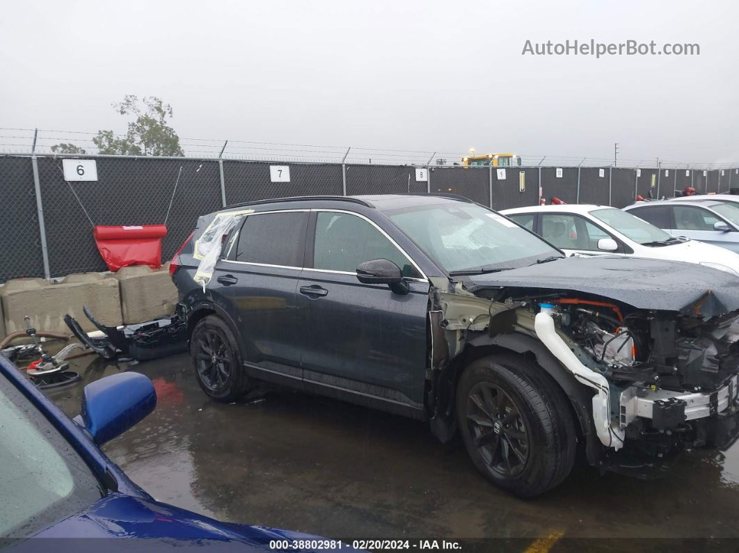 2023 Honda Cr-v Hybrid Sport Gray vin: 2HKRS5H58PH713210