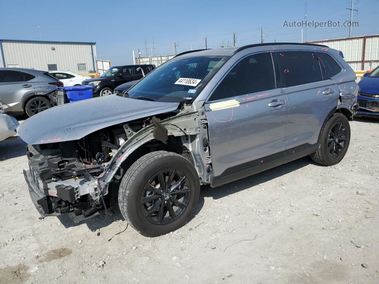 2023 Honda Cr-v Sport Silver vin: 2HKRS5H59PH716763